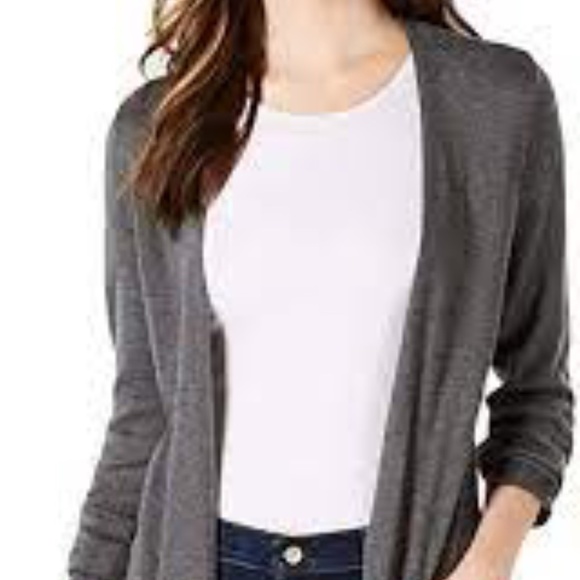 MAISON JULES Open-Front Long Cardigan - Picture 1 of 12